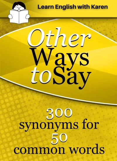 Other ways to say